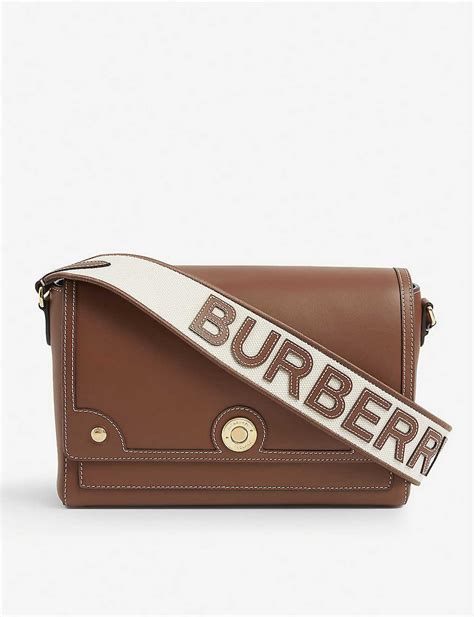 burberry logo crossbody strap brown|burberry crossbody bag outlet.